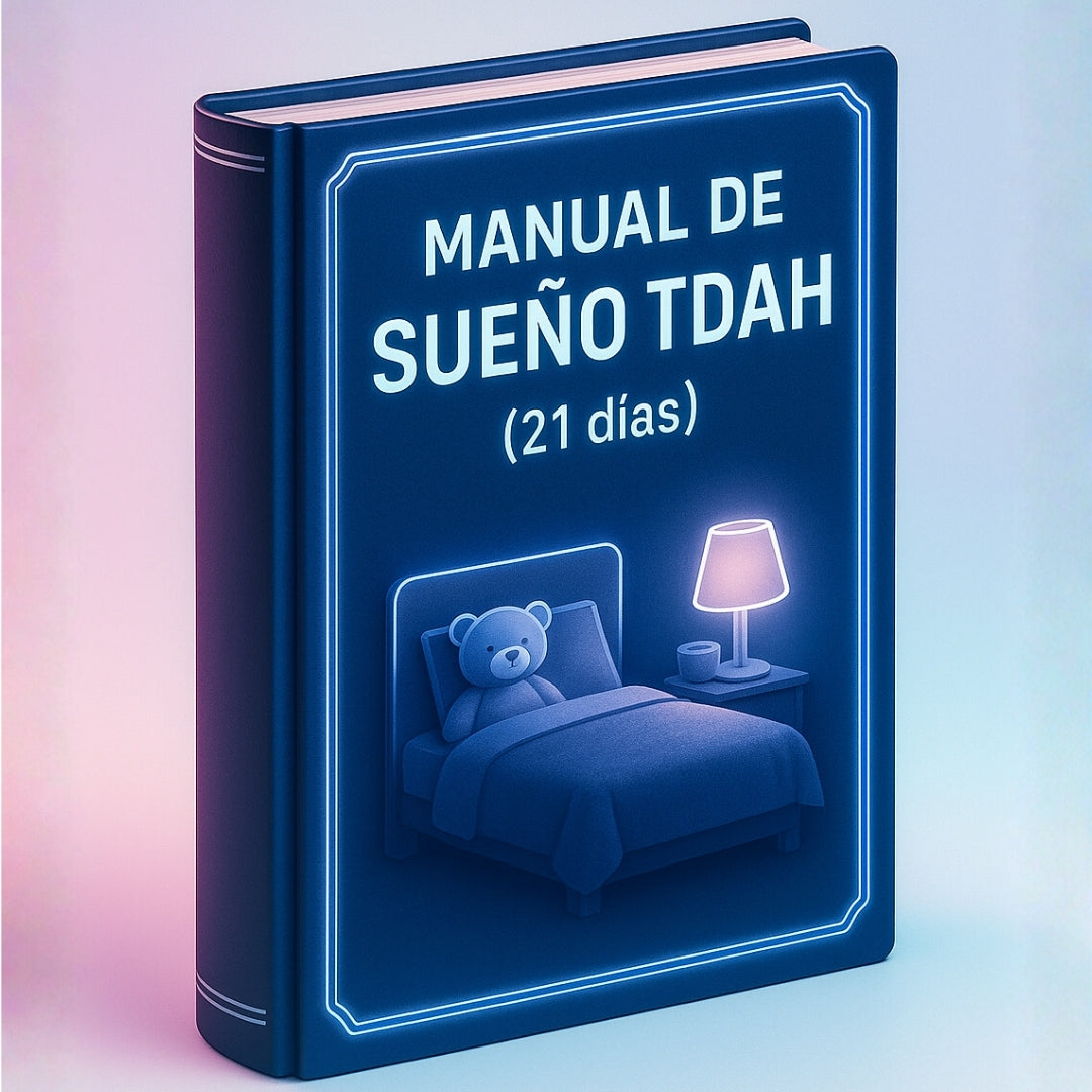 Manual de Sueño TDAH 21 Días para Noches Tranquilas y Mañanas Sin Batallas
